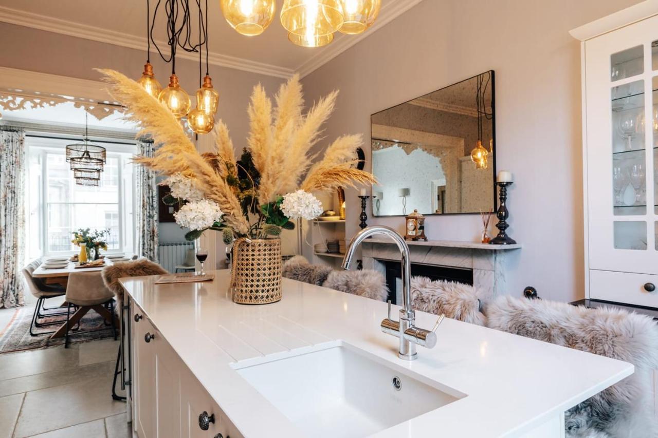 Central Townhouse With Garden & Free Parking Bath Exterior foto